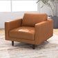 Catherine MCM Leather Lounge Chair
