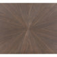Silea Espresso Rectangular Dining Table