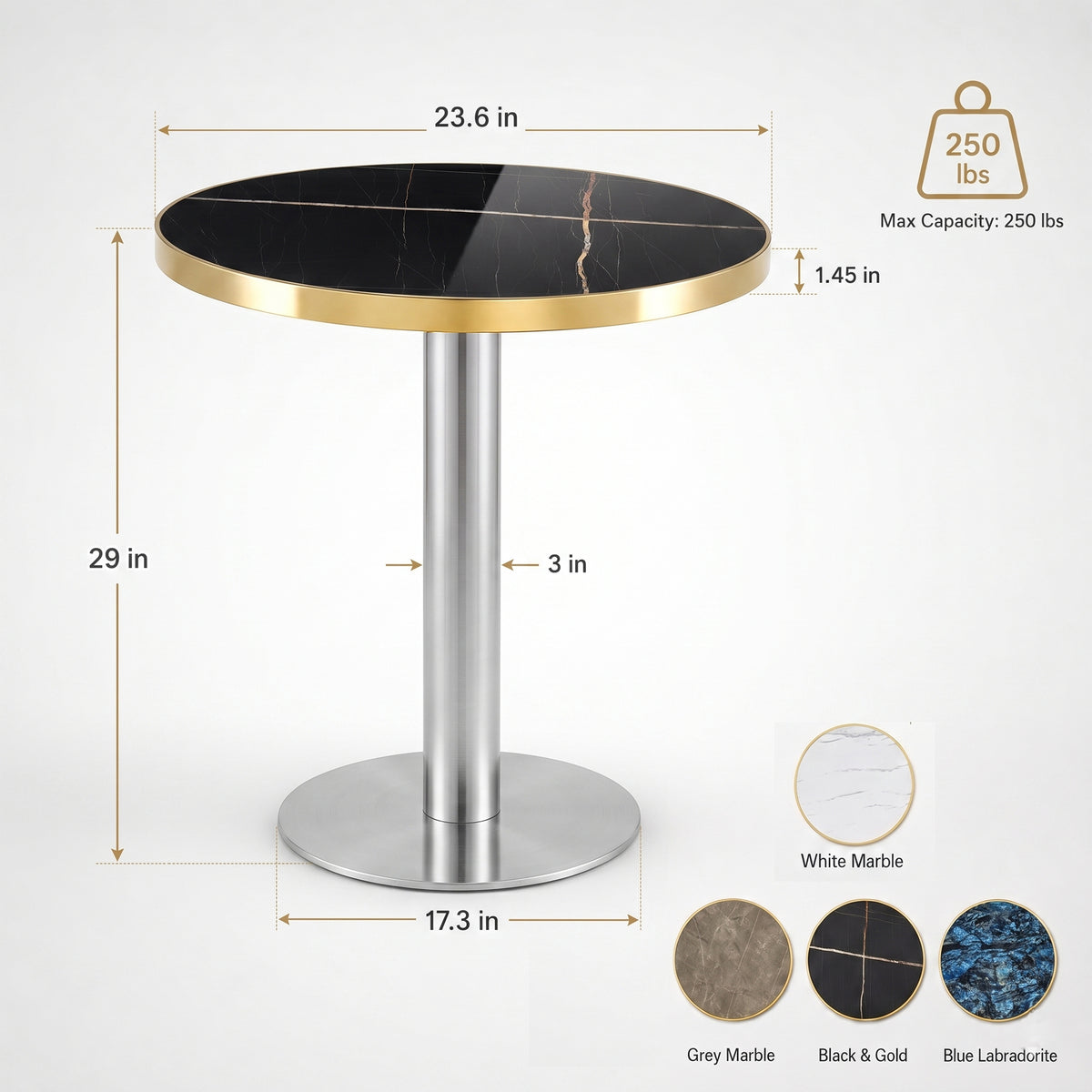 Cosima Round Bistro Table