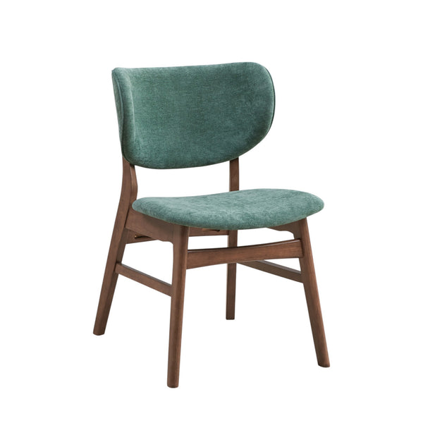Bevis Green Fabric Dining Chair – 31