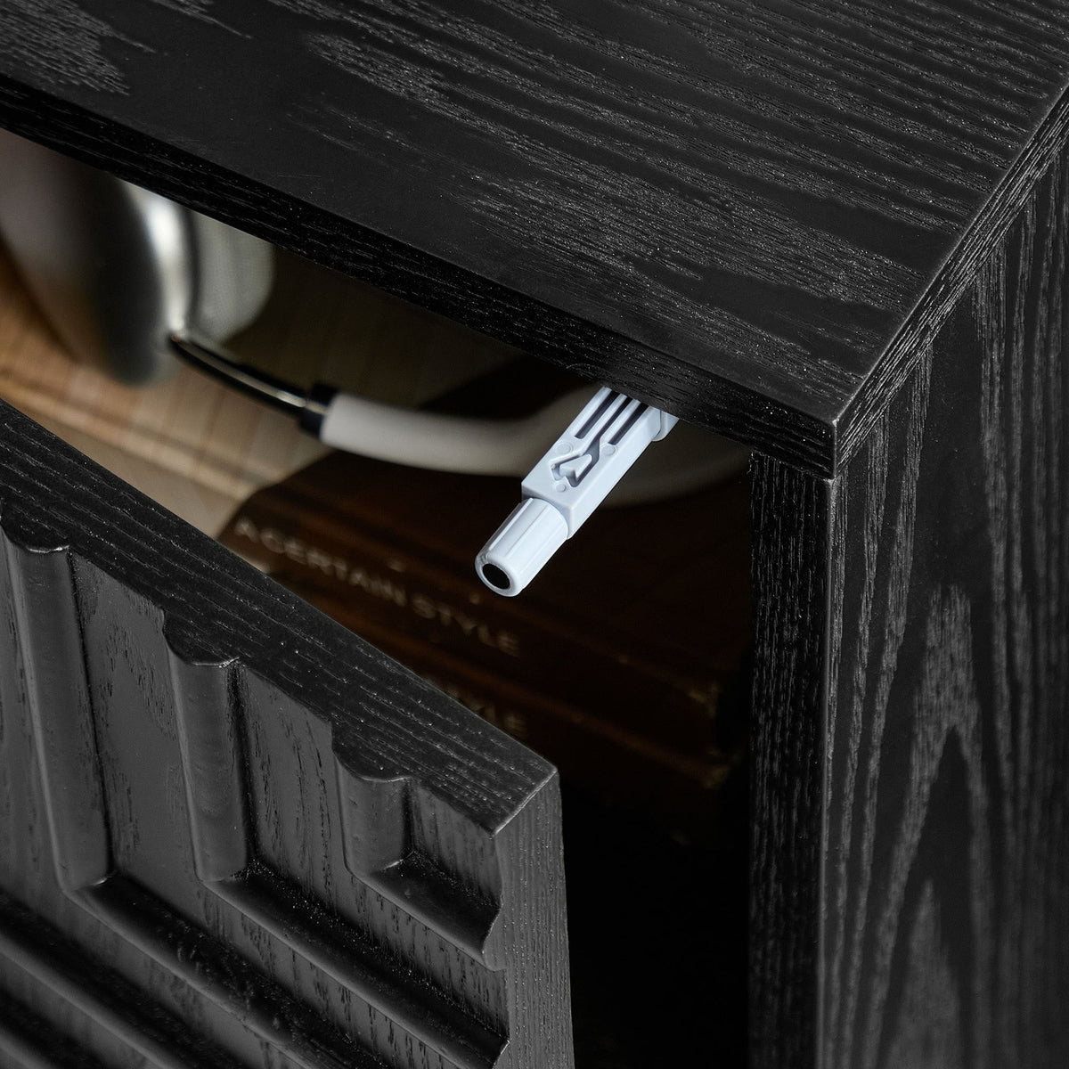 Tate Embossed Nightstand
