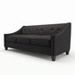 Berlin Classic Sofa – 87" American-Made 3-Seat Sofa - Catalina Charcoal - Fabric (8)