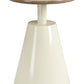 Sira Natural & Ivory Side Table