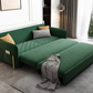 Solene Tech Cloth Sofa Bed – 74.8" Convertible Sleeper with Hidden Storage (2 Colors)