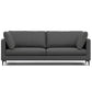 Ava MCM Performance Fabric Sofa 90"L (2 Colors)