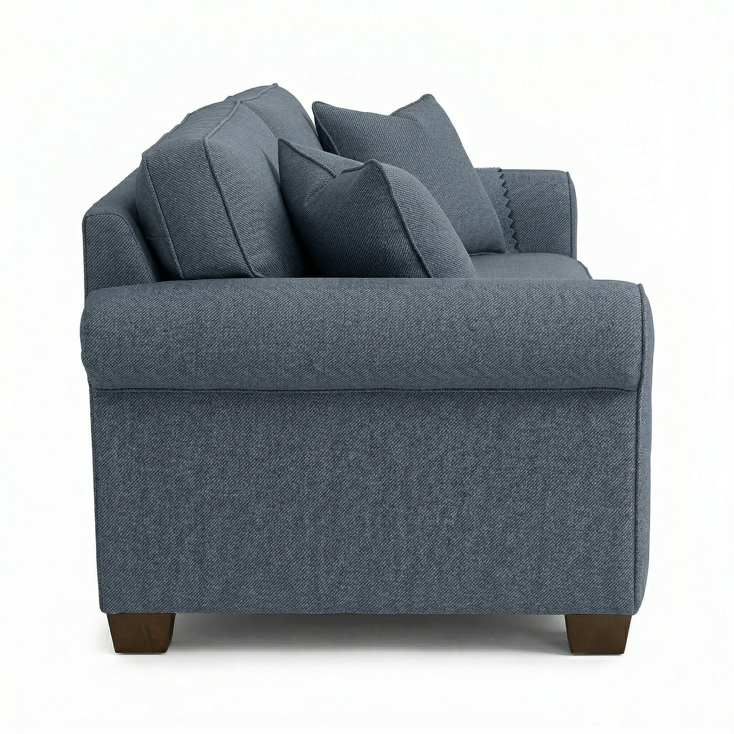 Irlanda Classic Sofa – 92" Rolled-Arm Made-in-USA Sofa - Leslie Peacock - Fabric (7)