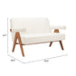 Encanto Ivory Loveseat