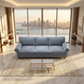 Augusta Sofa – Made in USA, Custom Fabric Options, 83" Classic Design - Leslie Peacock - Fabric (1)