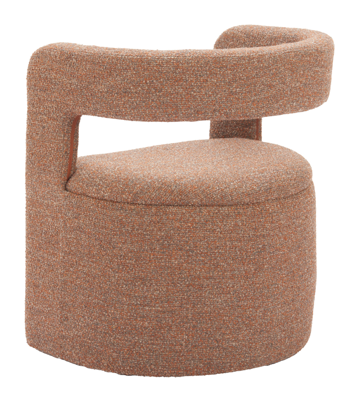 Atria Tawny Brown Accent Chair & Ottoman