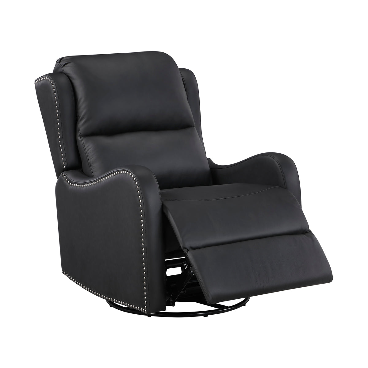 Alaric Leather Glider Recliner