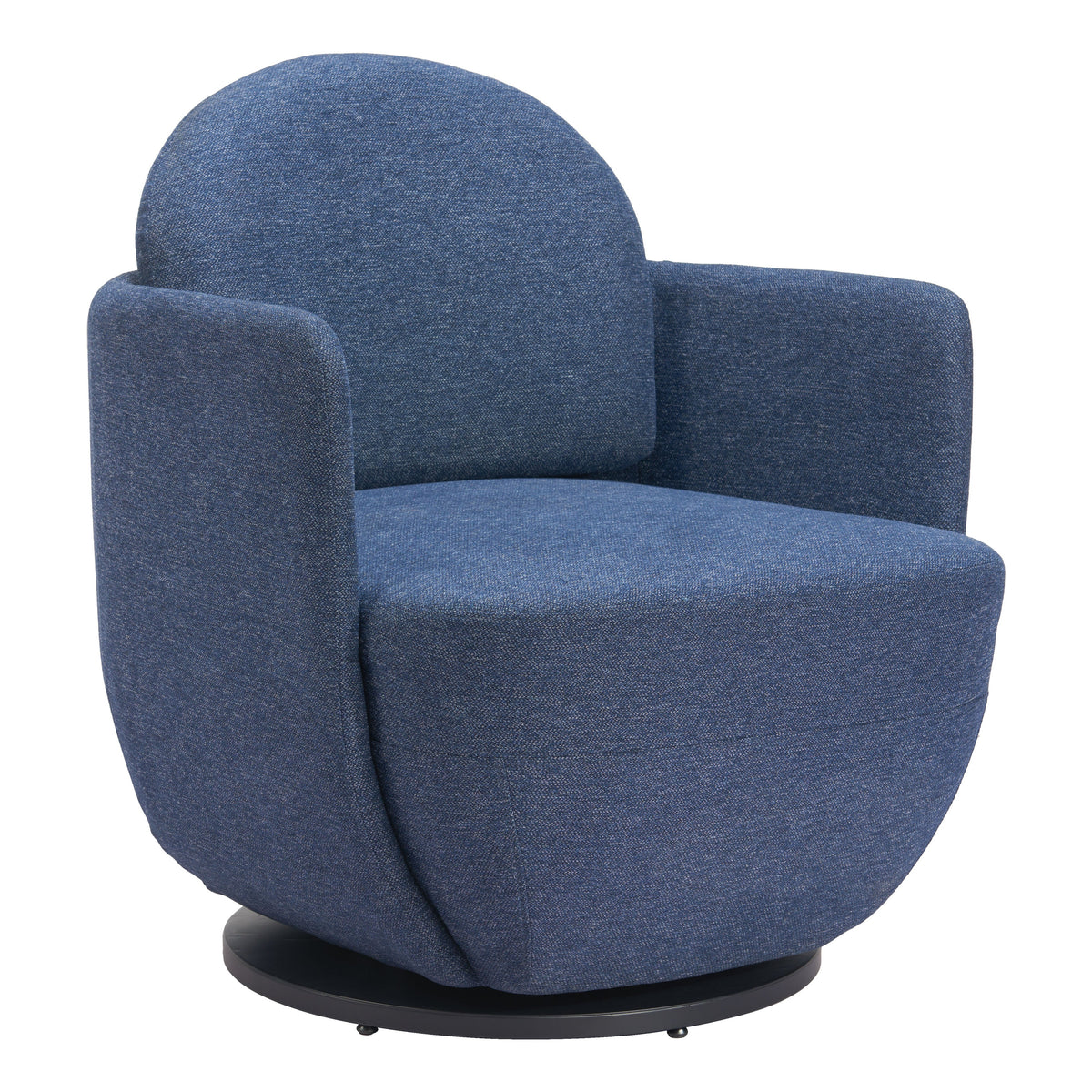 Bant Blue Swivel Chair