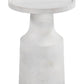 Cala White Side Table