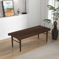Banco Mid-Century moderno de madera maciza 'Mia'