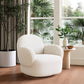 Pilka White Swivel Chair