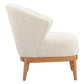 Leque Tawny Beige Accent Chair