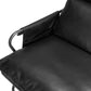 Halaus Black Accent Chair