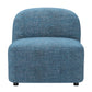 Cleo Blue Middle Chair