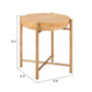 Halva Natural Side Table