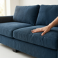 Damon American-Made Sofa – 92" Custom-Fabric Sofa - Leslie Peacock - Fabric (12)