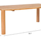 Eazy Dining Table in Natural