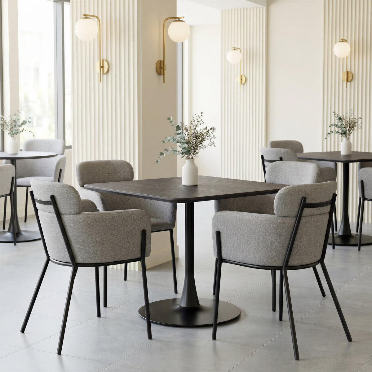Bremor Dining Chair (Set of 2) in Slate Gray