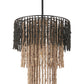 Bizu Black & Beige Ceiling Lamp