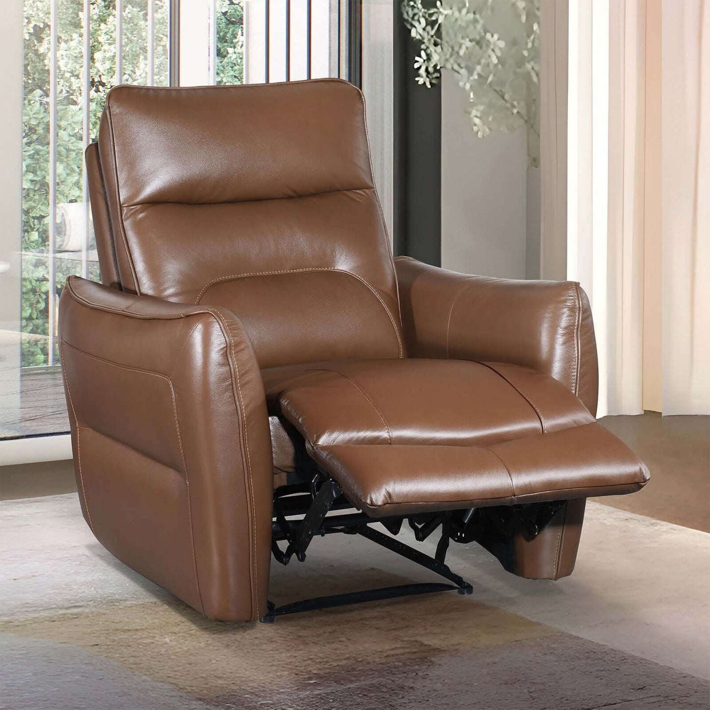 Modern Premium Leather Chair Recliner (2 Color Options)