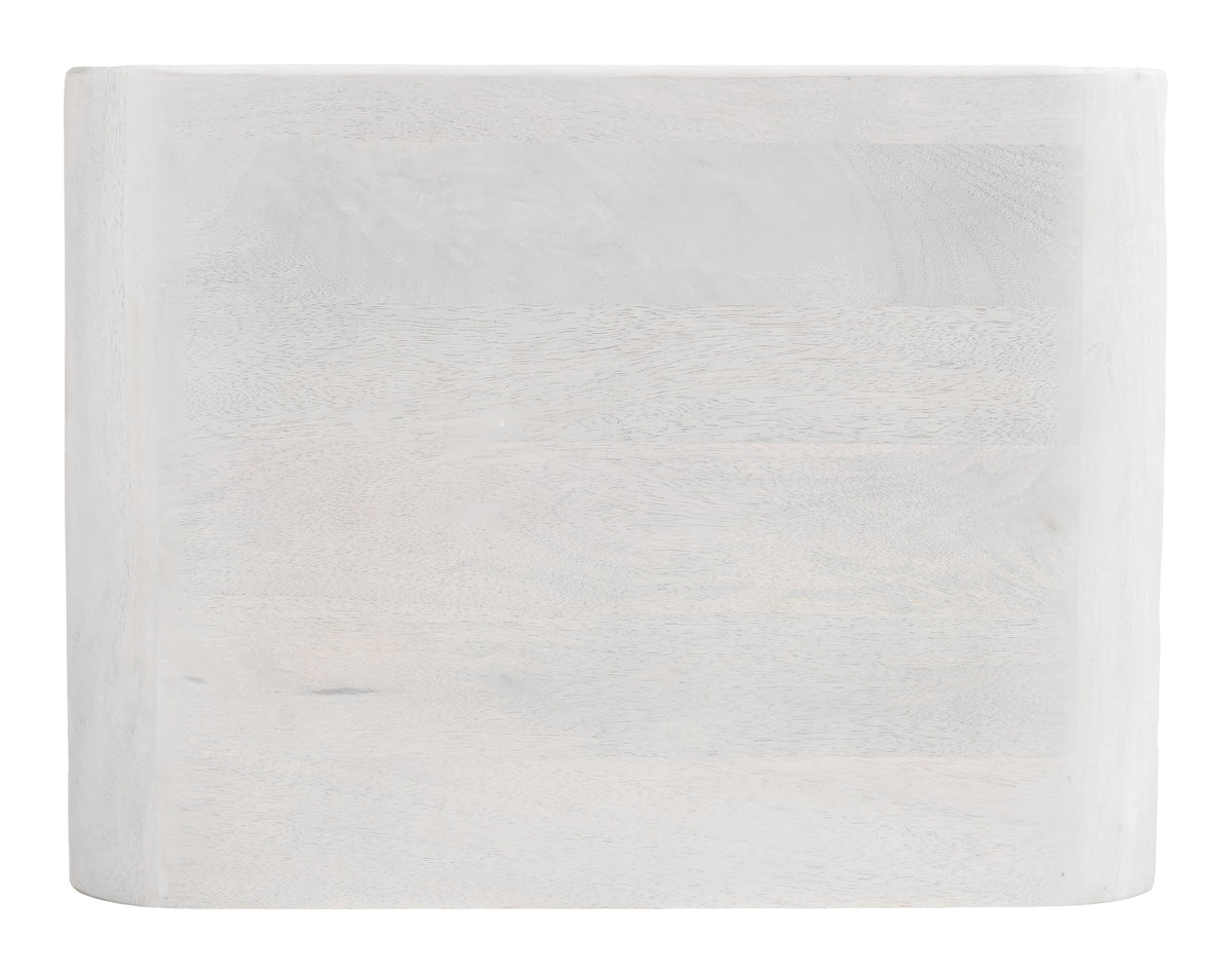 Miro Whitewashed Nightstand