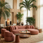 Venezia Brown Swivel Chair
