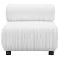 Rahat White Accent Chair