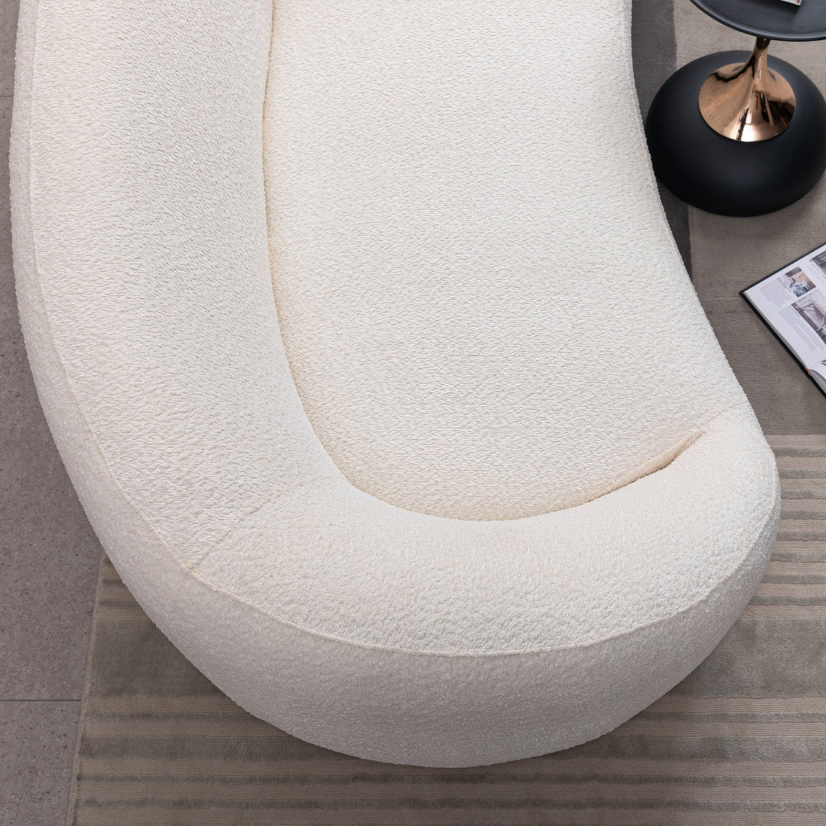 Lysander Curved Sofa