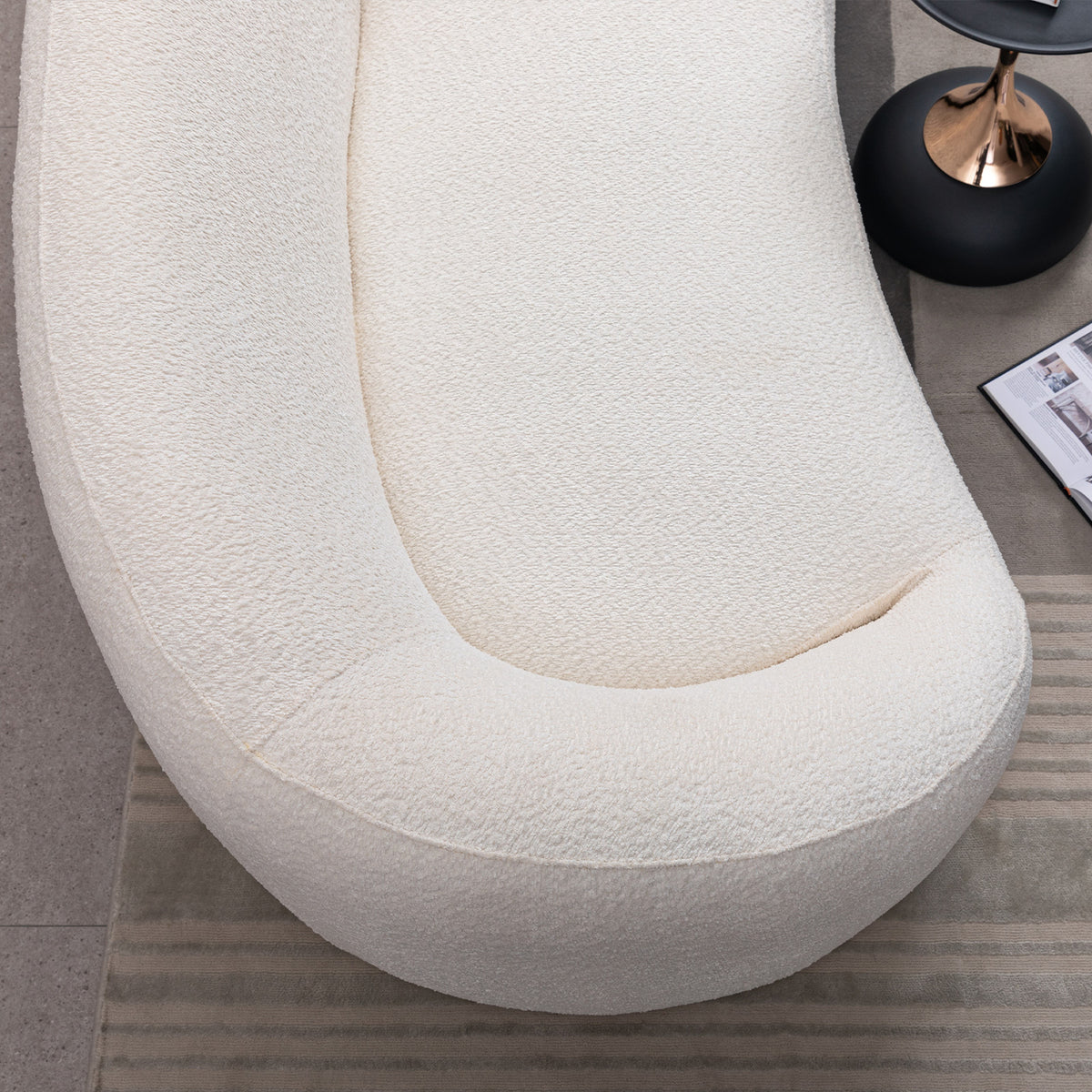 Lysander Curved Sofa