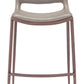 Ace Barstool (Set of 2) in Brown & Walnut