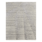 9' X 13' Ivory And Gray Abstract Hand Knotted Distressed Area Rug showcasing a unique hand knotted design.