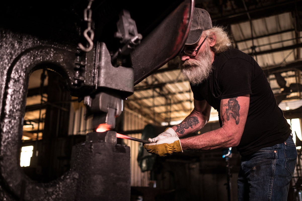 Meridian Hand-Forged Iron Stool – view 3