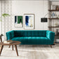 Addison MCM Tufted Sofa 86” (9 Colors)