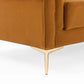 Angelina Midcentury Channel Tufted Sofa 84" (6 Colors)