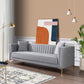Angelina Midcentury Channel Tufted Sofa 84" (6 Colors)