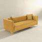 Angelina Midcentury Channel Tufted Sofa 84" (6 Colors)