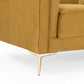 Angelina Midcentury Channel Tufted Sofa 84" (6 Colors)