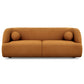 Anna Boucle Fabric Upholstered Sofa 87" (4 Colors)