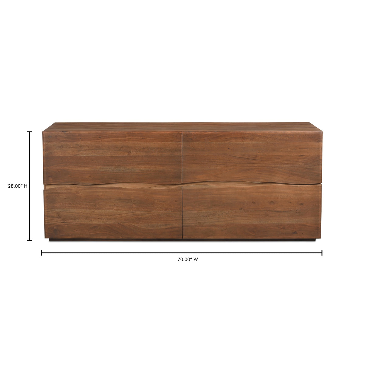 Watson Dresser – 70" Live-Edge Acacia 4-Drawer Dresser (14)