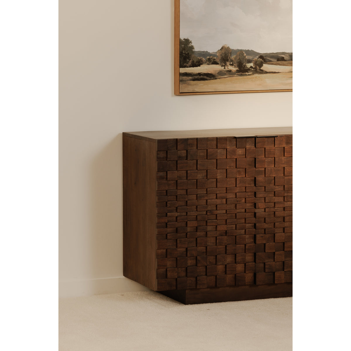 Easton Sideboard – 75" Acacia Wood Sideboard (13)