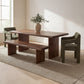 Lila Dining Bench – 69" Acacia Wood Dining Bench (9)