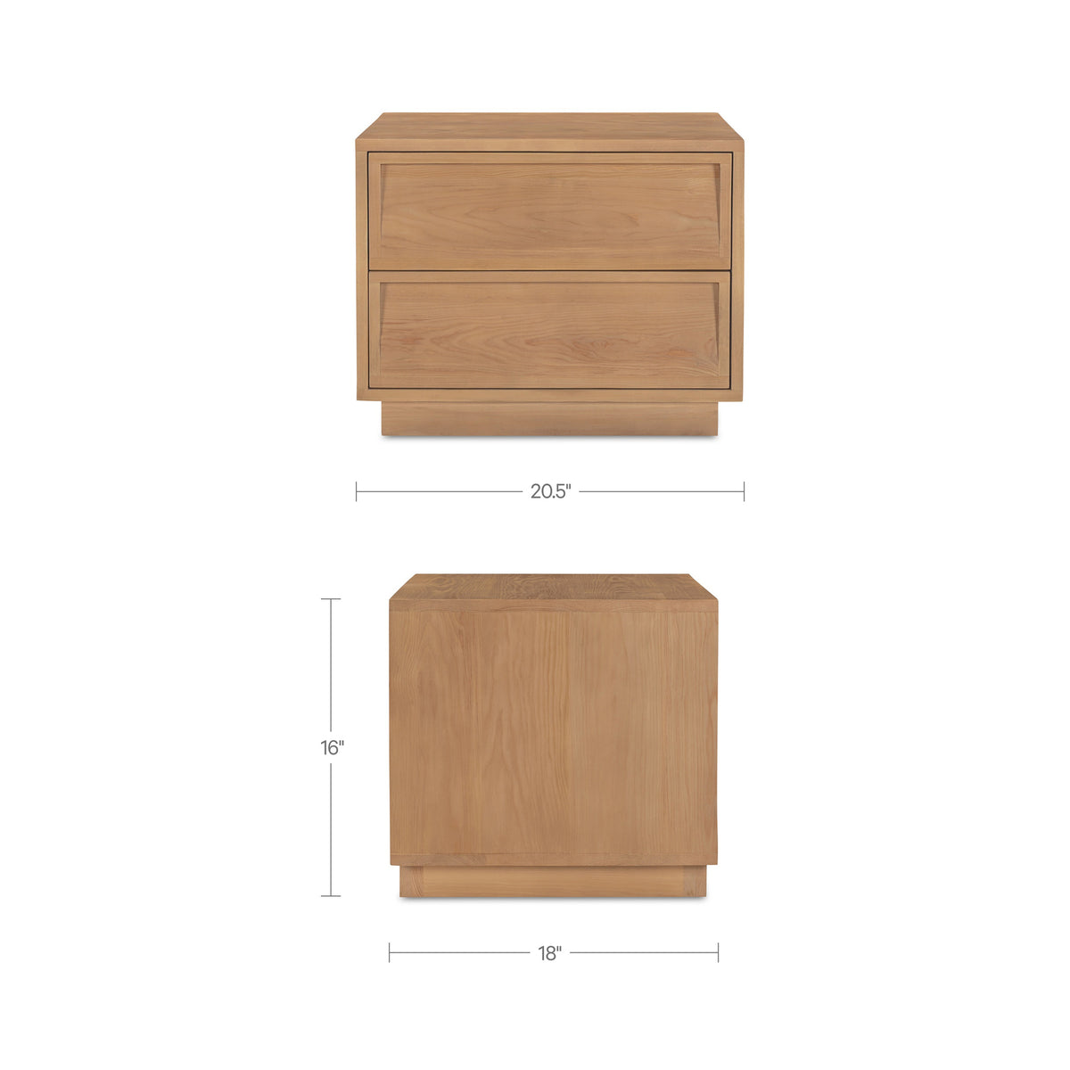 Hudson Nightstand – 20.5" Hemlock Push-to-Open Nightstand (8)