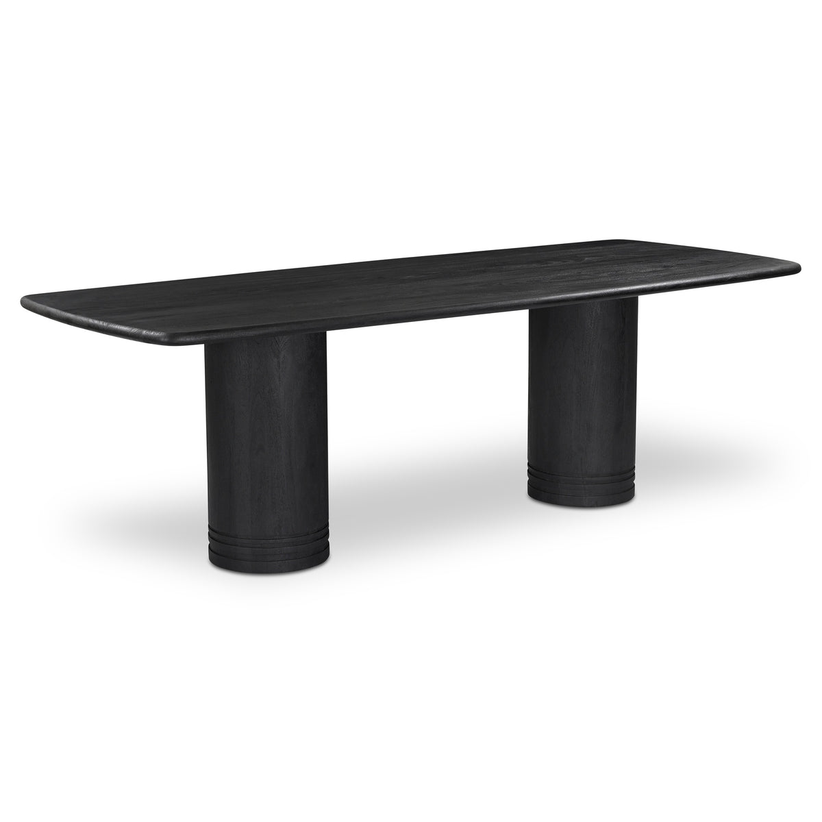 Daphne Dining Table – 96" Pedestal Dining Table (2 Colors) (2)