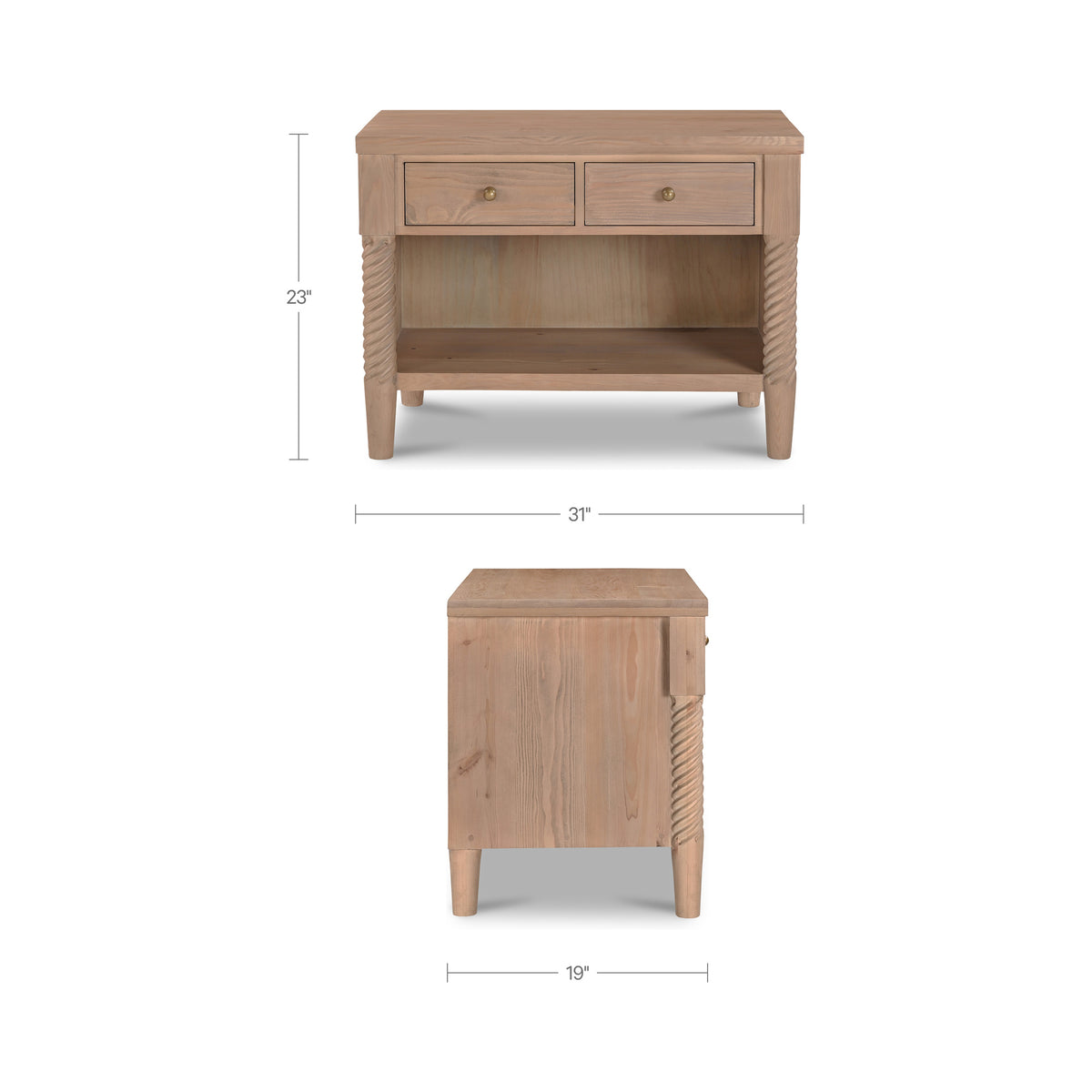 Joni Nightstand – 31" Wood Nightstand (11)