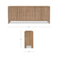 Roland Sideboard – 84" Solid Oak Sideboard (12)