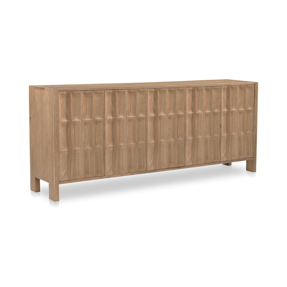 Roland Sideboard – 84" Solid Oak Sideboard (3)
