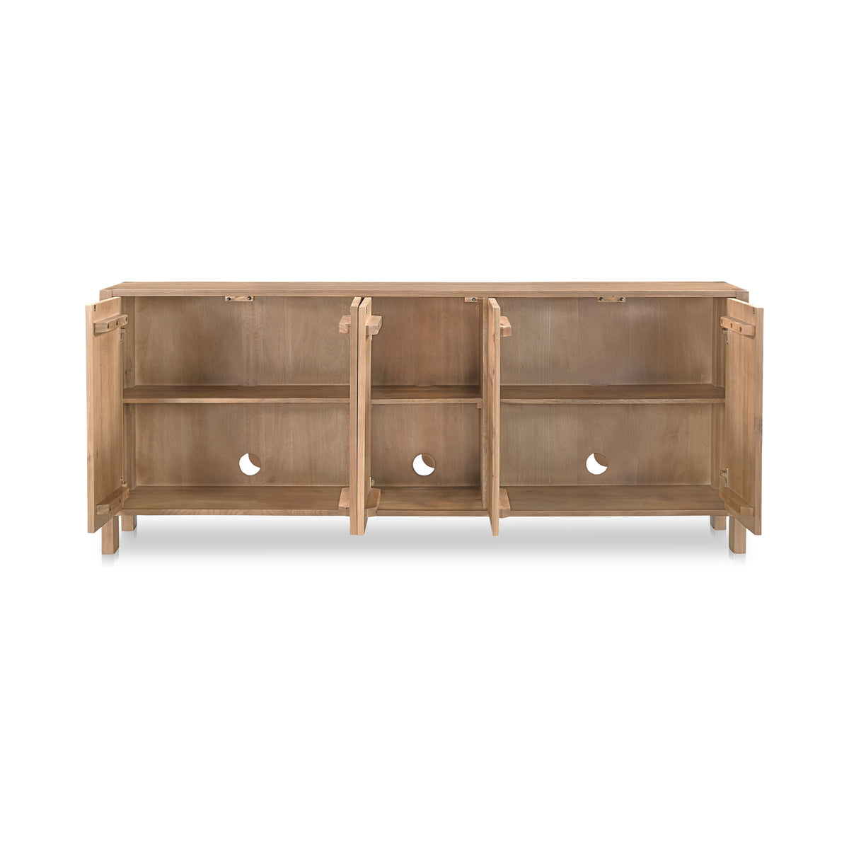 Roland Sideboard – 84" Solid Oak Sideboard (2)